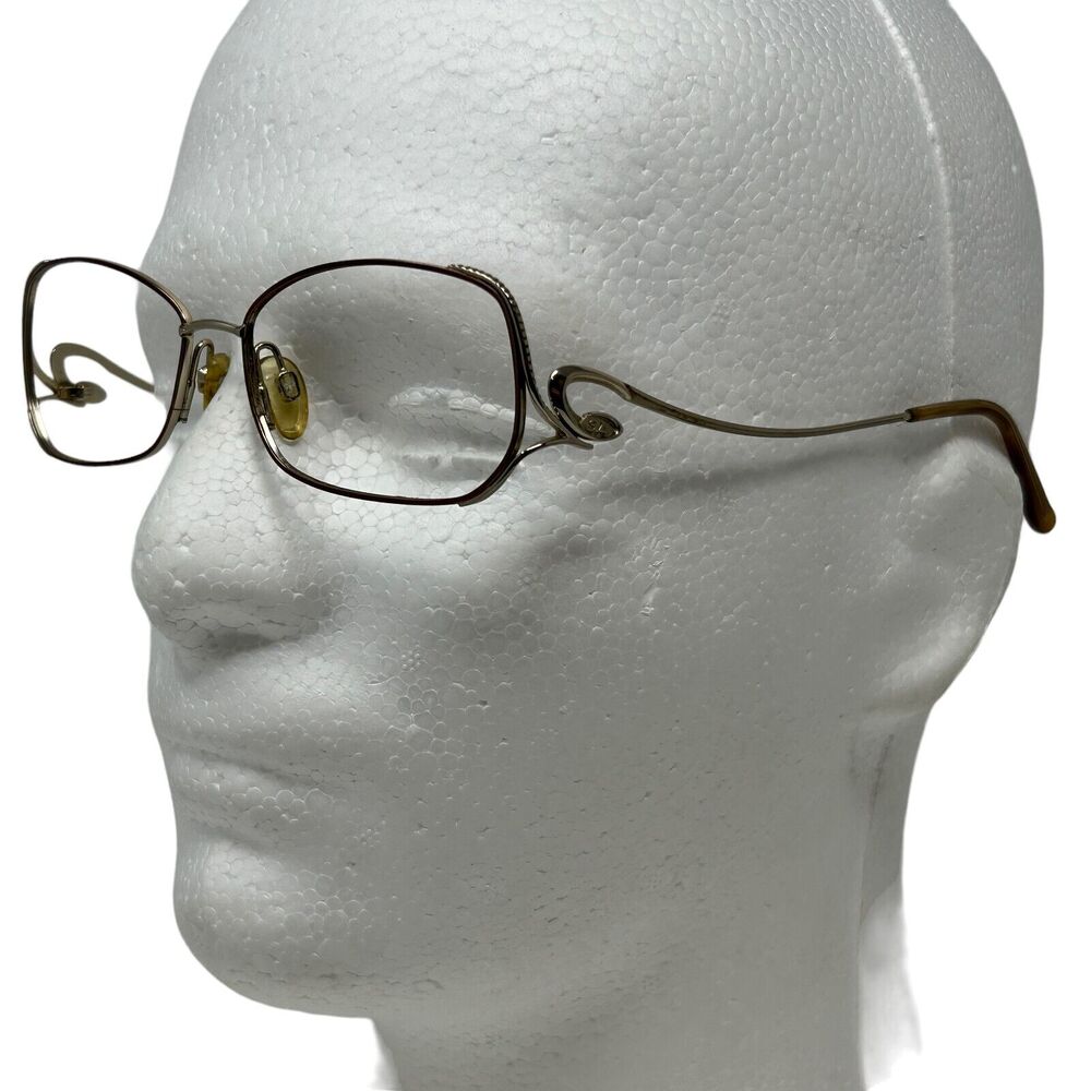 Sophia Loren Beau Rivage 40 Eyeglasses Frames Only 54-15-135 Zyloware 097 Gold